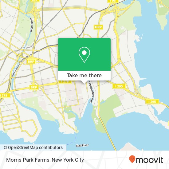 Mapa de Morris Park Farms