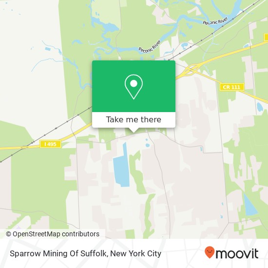 Sparrow Mining Of Suffolk map