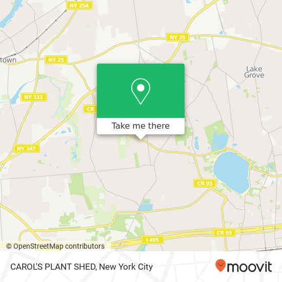 Mapa de CAROL'S PLANT SHED