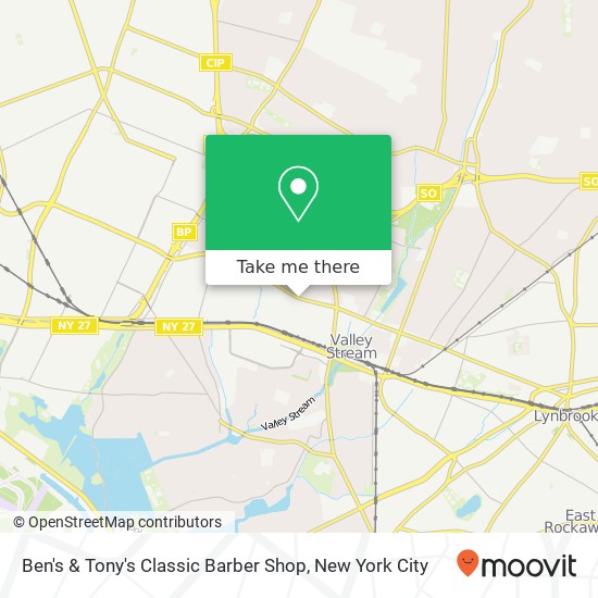 Mapa de Ben's & Tony's Classic Barber Shop