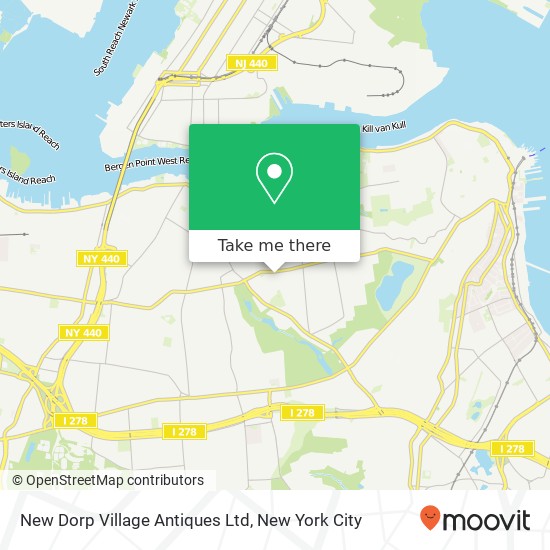 Mapa de New Dorp Village Antiques Ltd