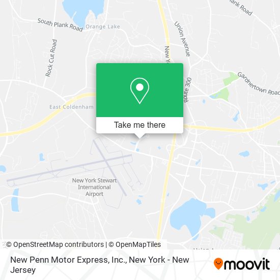 New Penn Motor Express, Inc. map