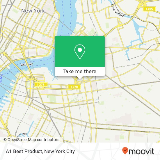 A1 Best Product map