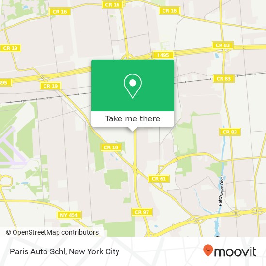 Paris Auto Schl map
