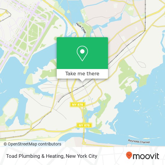 Mapa de Toad Plumbing & Heating