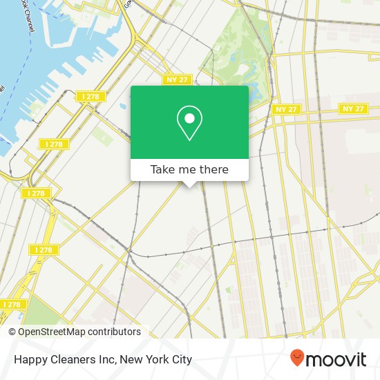 Happy Cleaners Inc map