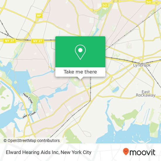 Elward Hearing Aids Inc map