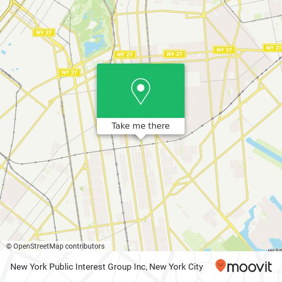 New York Public Interest Group Inc map