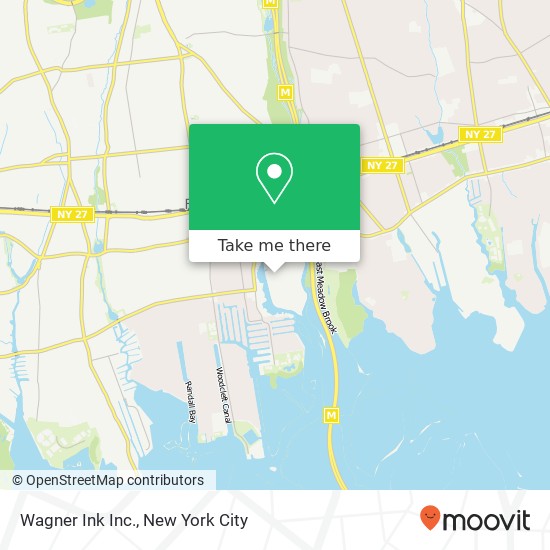 Wagner Ink Inc. map