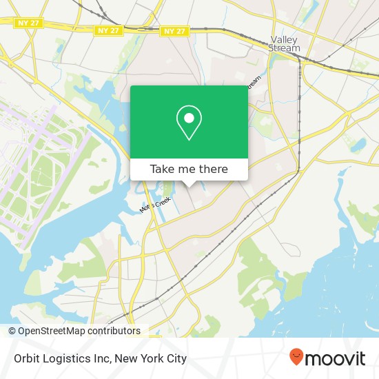 Orbit Logistics Inc map