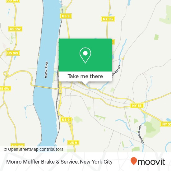 Monro Muffler Brake & Service map