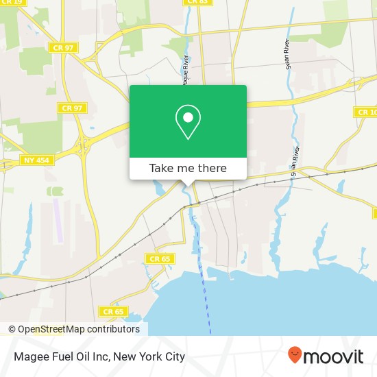 Magee Fuel Oil Inc map