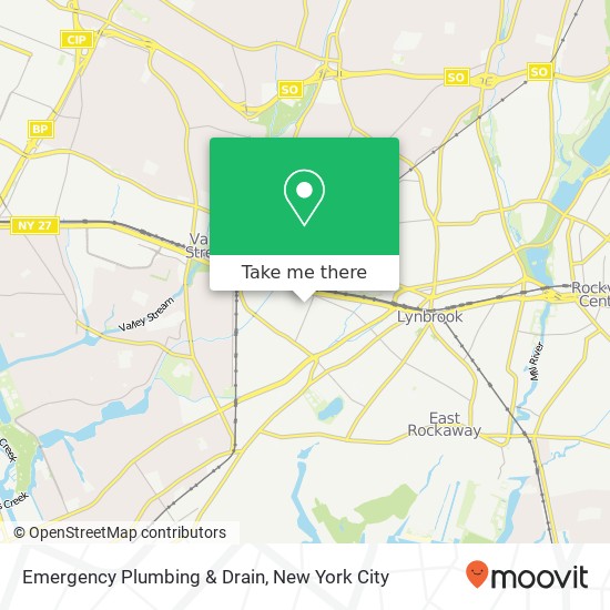 Mapa de Emergency Plumbing & Drain