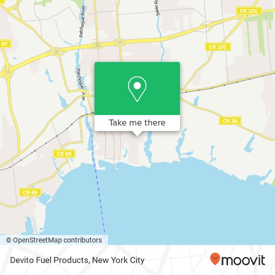 Devito Fuel Products map