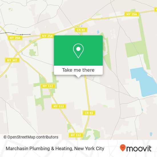 Mapa de Marchasin Plumbing & Heating