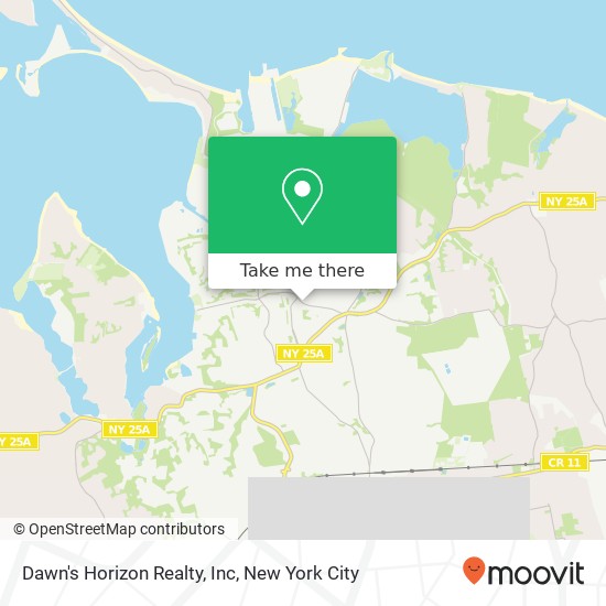 Dawn's Horizon Realty, Inc map