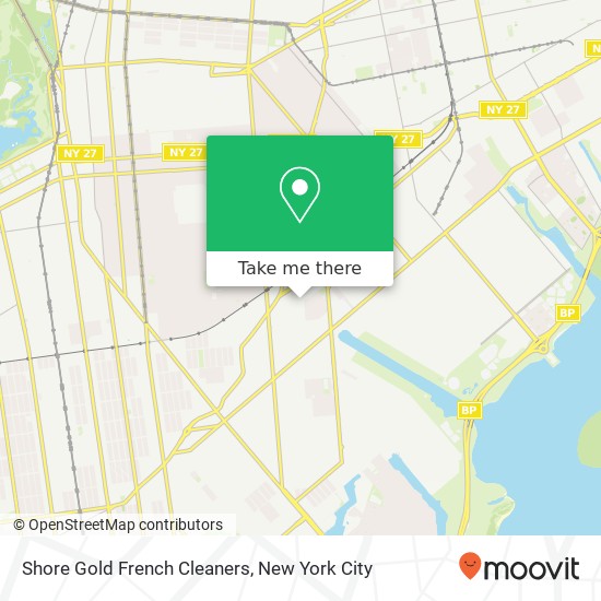 Shore Gold French Cleaners map