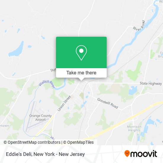 Eddie's Deli map