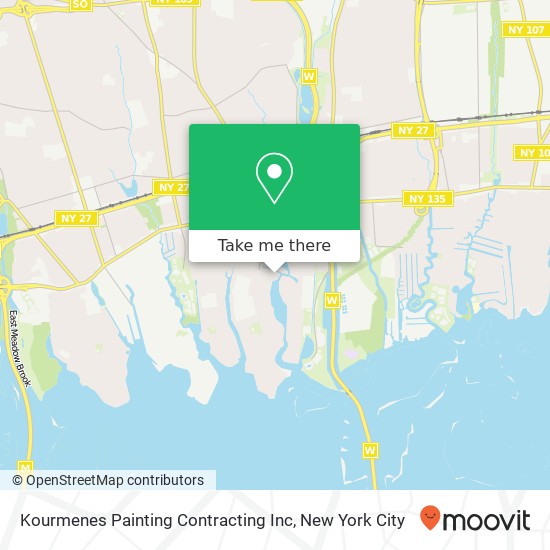 Mapa de Kourmenes Painting Contracting Inc