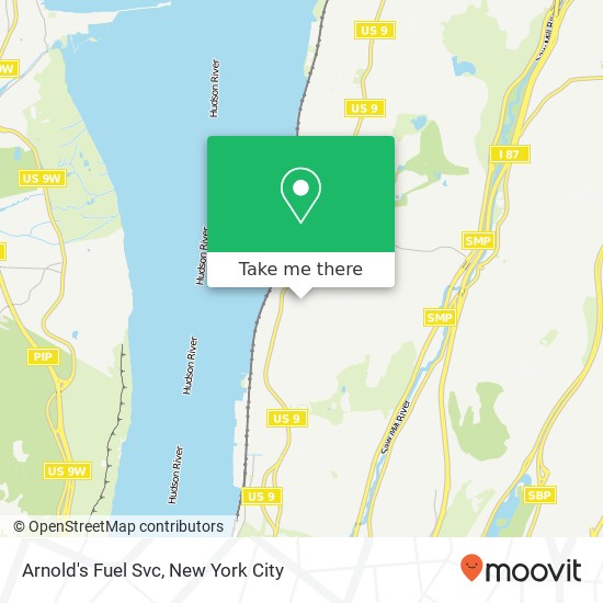 Arnold's Fuel Svc map