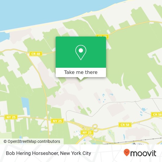 Bob Hering Horseshoer map