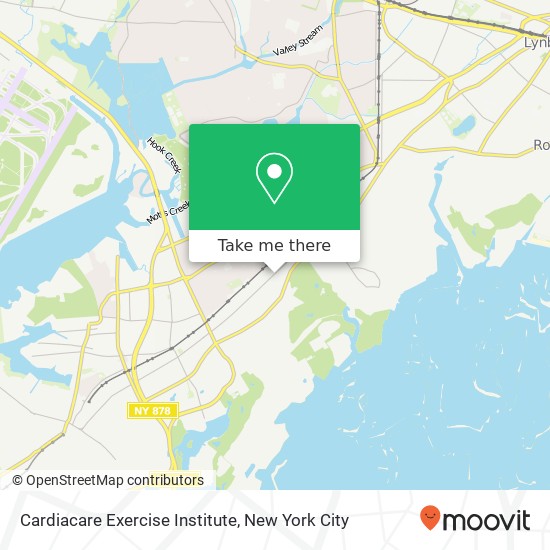 Mapa de Cardiacare Exercise Institute