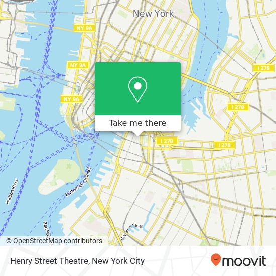 Mapa de Henry Street Theatre