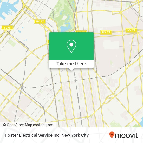 Foster Electrical Service Inc map