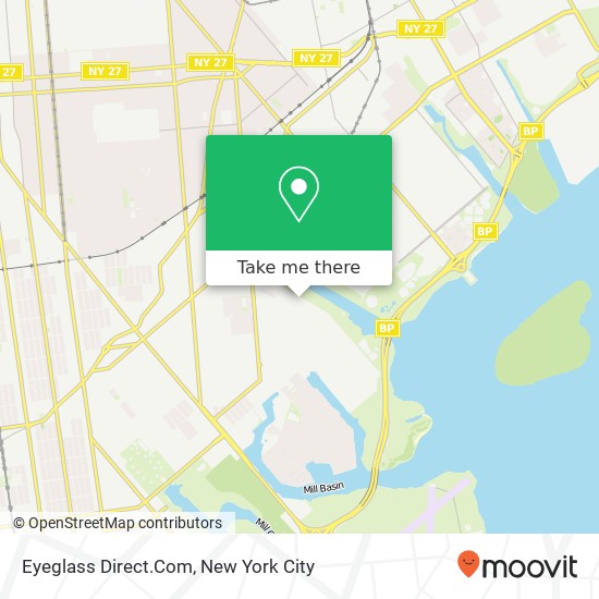 Eyeglass Direct.Com map