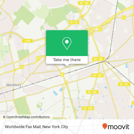 Mapa de Worldwide Fax Mail
