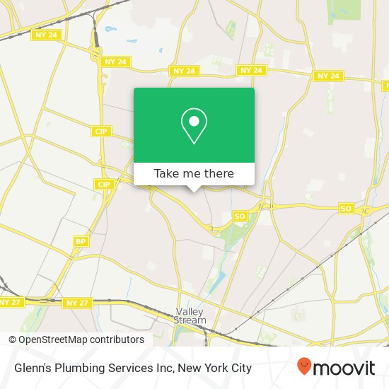 Glenn's Plumbing Services Inc map