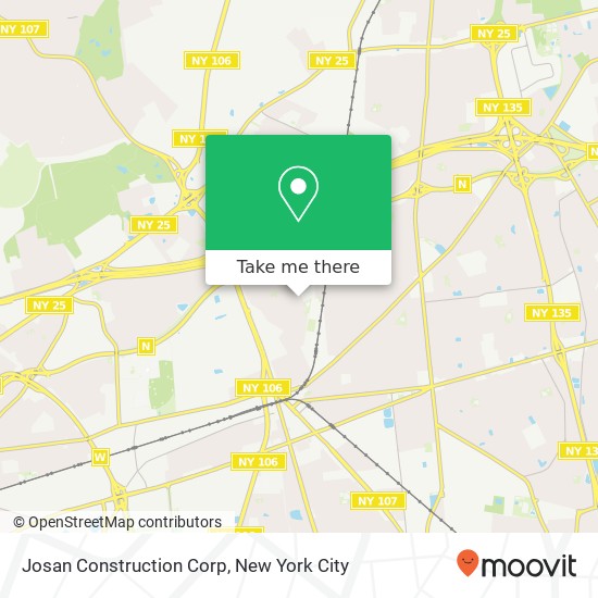 Josan Construction Corp map