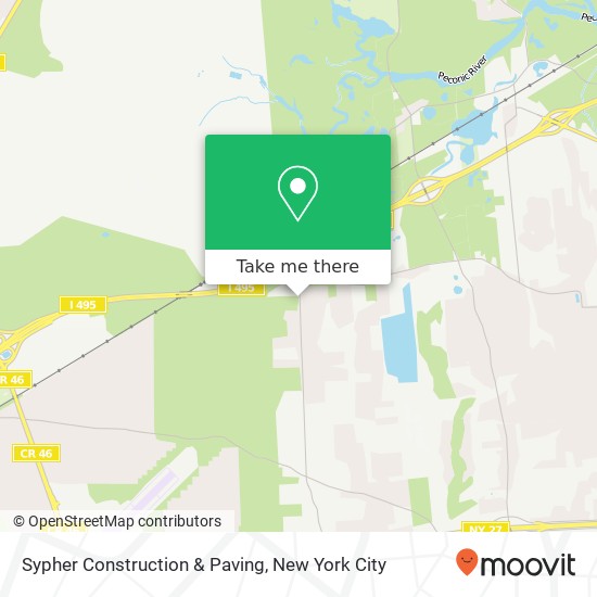 Sypher Construction & Paving map