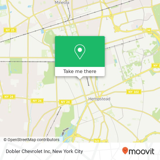 Mapa de Dobler Chevrolet Inc
