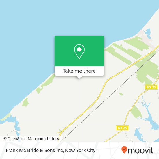 Frank Mc Bride & Sons Inc map