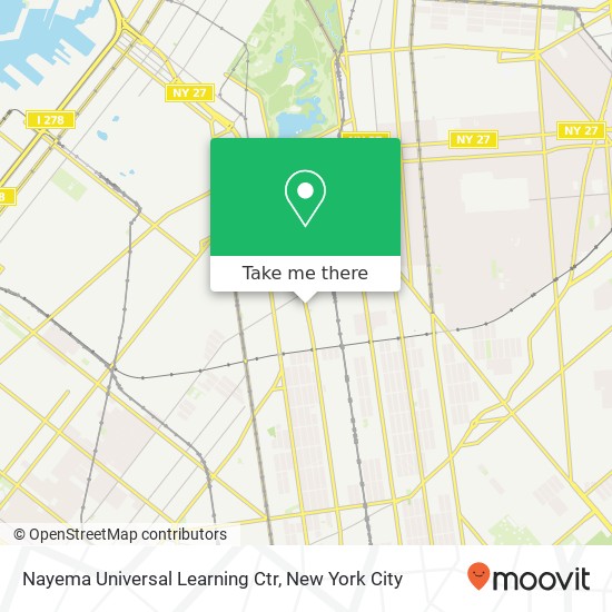 Nayema Universal Learning Ctr map