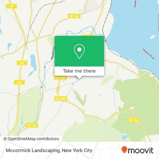 Mccormick Landscaping map