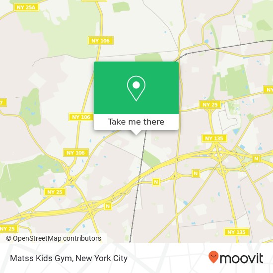 Matss Kids Gym map