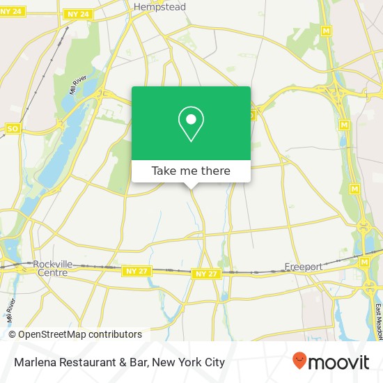 Marlena Restaurant & Bar map