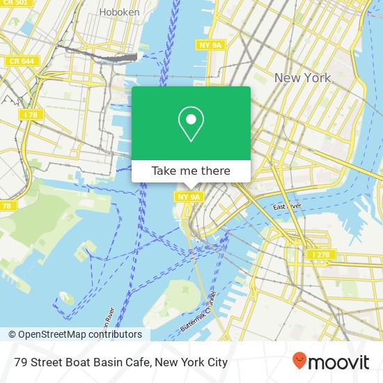 Mapa de 79 Street Boat Basin Cafe