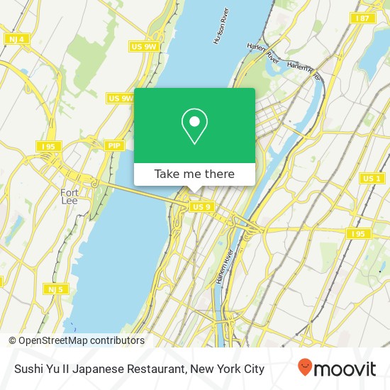Mapa de Sushi Yu II Japanese Restaurant