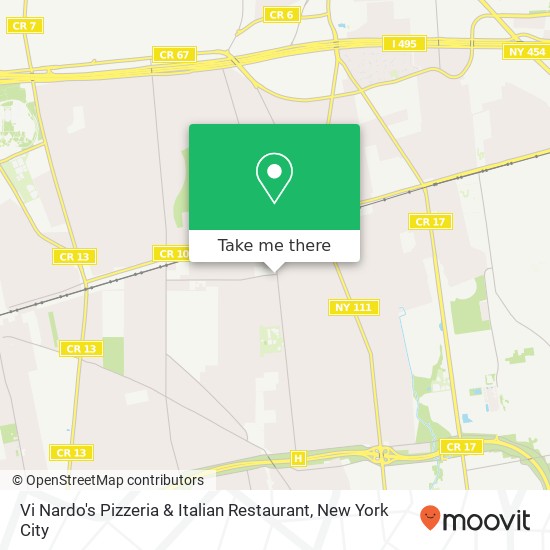 Vi Nardo's Pizzeria & Italian Restaurant map