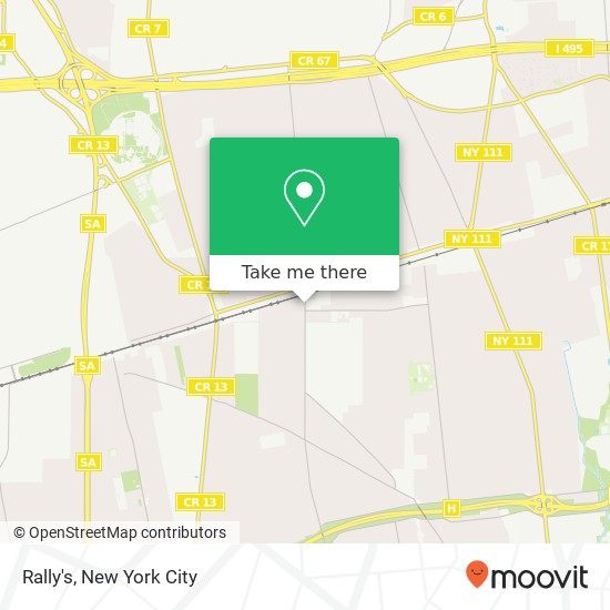 Rally's map