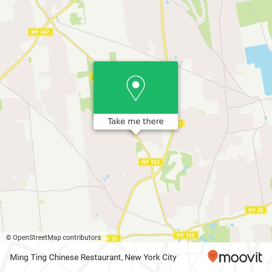 Mapa de Ming Ting Chinese Restaurant