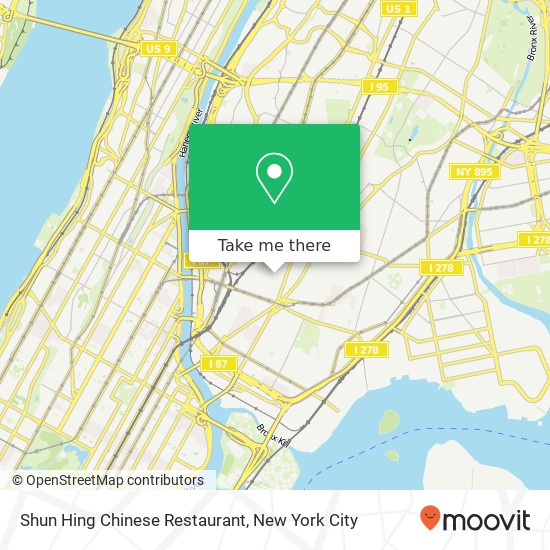 Shun Hing Chinese Restaurant map