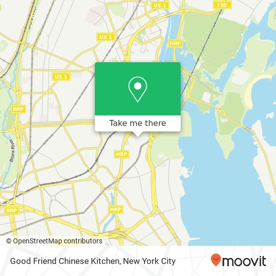 Good Friend Chinese Kitchen map