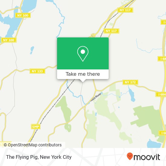 The Flying Pig map