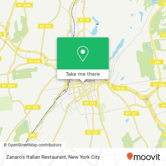 Zanaro's Italian Restaurant map