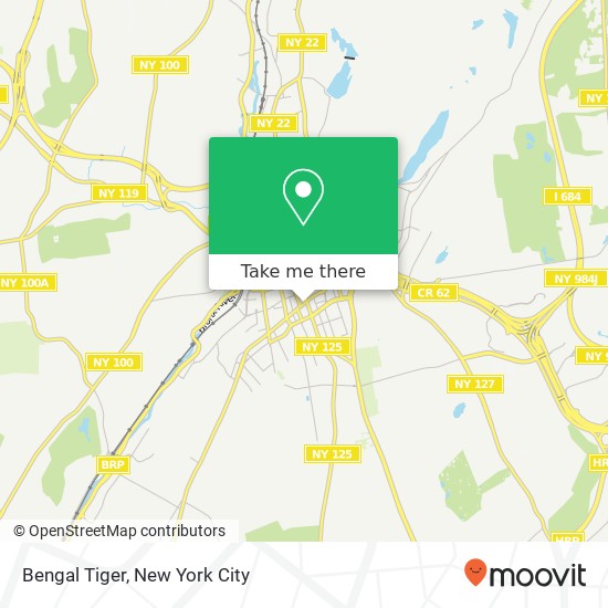 Mapa de Bengal Tiger