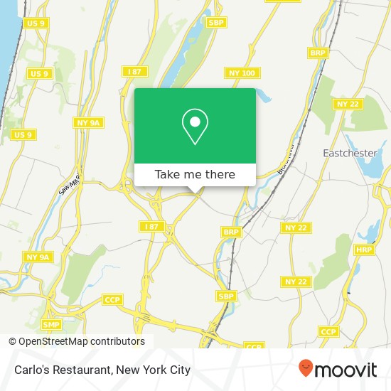 Mapa de Carlo's Restaurant